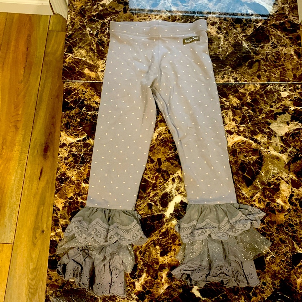 Matilda jane, gray and pink leggings